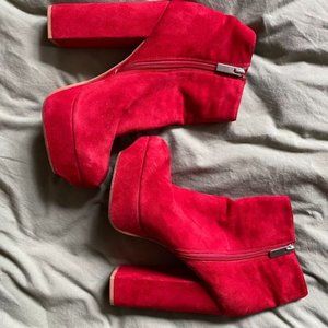 Dolce & Vita VINTAGE red boots size 9.5 women’s